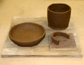 3.成形終了です。終了後、上薬を選んでいただきます。