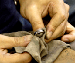 5.きれいに磨いて完成です。