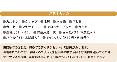 用意するもの