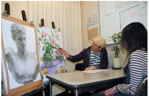 日本画科 個別面接