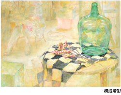 日本画科 私大(武蔵野美術大学 多摩美術大学)対策 構成着彩