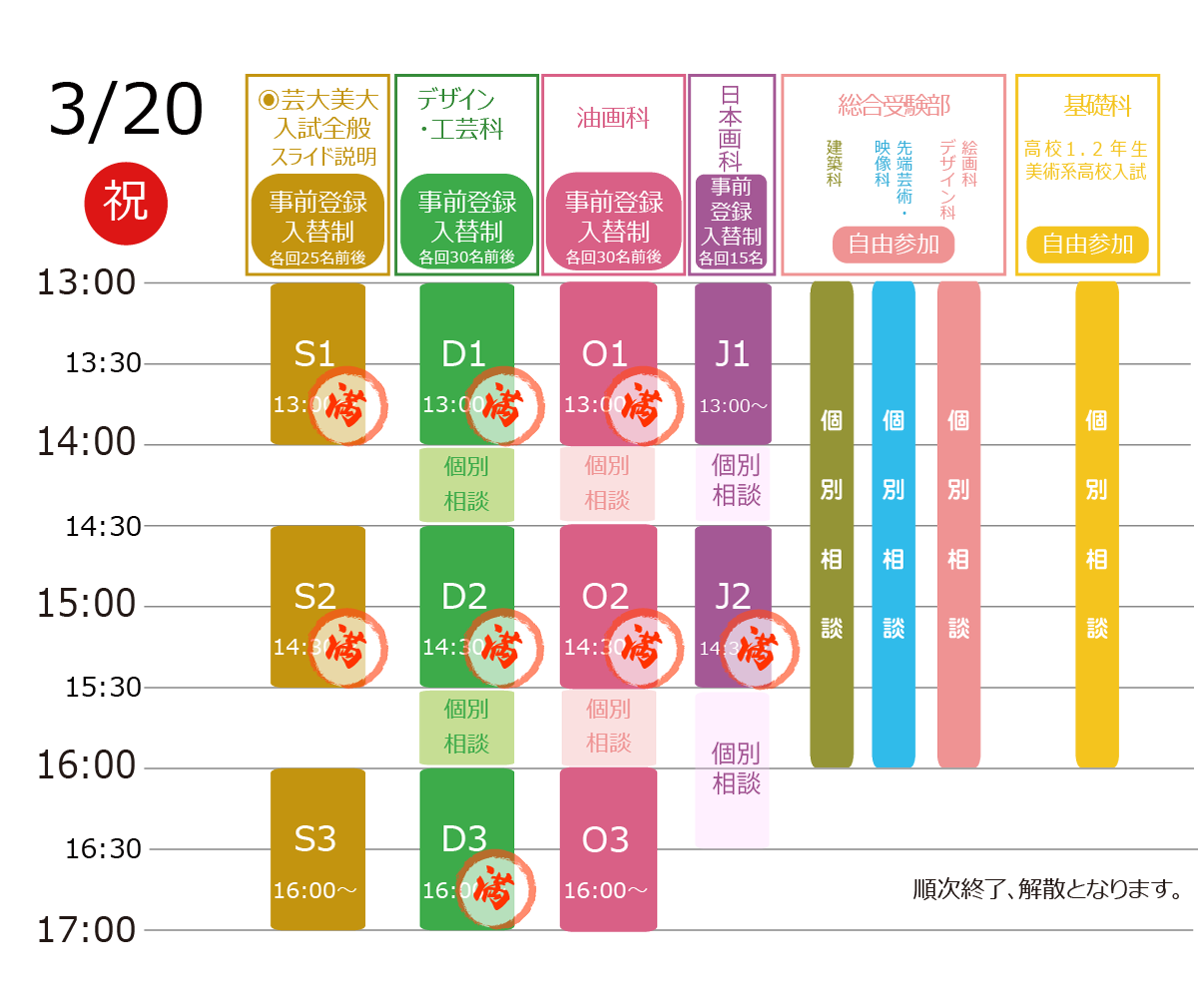 講習会を充実させる様々なイベント