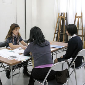 相談面接の様子