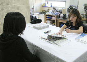 個人面談の様子